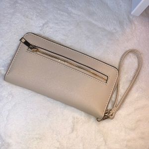 Beige wallet